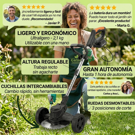 Desbrozador Multifunción 3 en 1